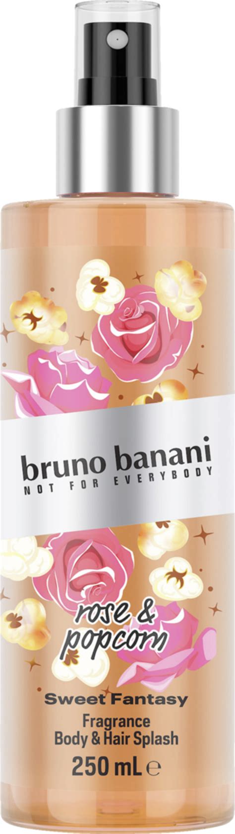 Bruno Banani Sweet Fantasy Rose & Popcorn, Body & Hair .